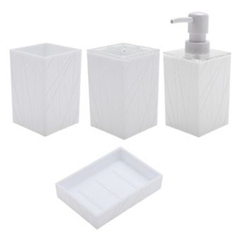 Classic Soap Pump Dispenser Set for Bathroom for Laundry Rooms 1 Set