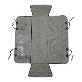 Removable Car Seat Cover for Dog for Cat Grey 1 pc