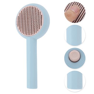 Durable Pet Grooming Brush for Dog for Cat 7.87"x3.31"x1.69" 1 Pc