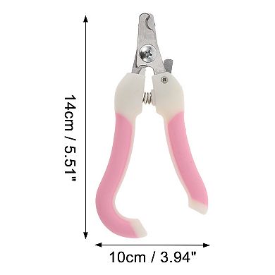 Durable Pet Nail Clippers with File for Dog for Cat 5.51"x3.94" 1 Set
