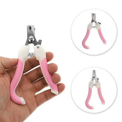 Durable Pet Nail Clippers with File for Dog for Cat 5.51"x3.94" 1 Set