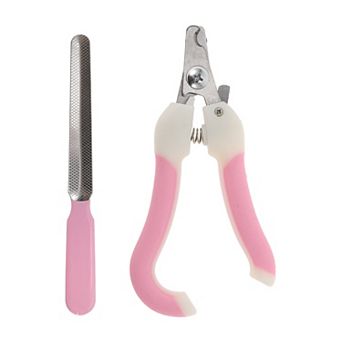 Durable Pet Nail Clippers with File for Dog for Cat 5.51"x3.94" 1 Set