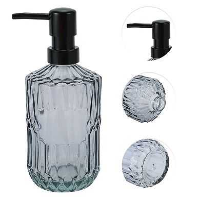 Simple Cylindrical Soap Pump Dispenser for Bathroom 450ml 1 Pc