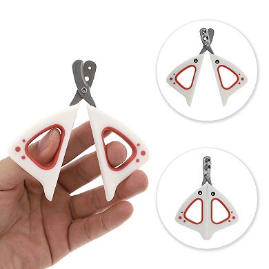 Durable Double Hole Pet Nail Clippers for Dog for Cat 4.33"x3.35" 1 Pc