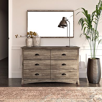 Prepac 6-Drawer Dresser