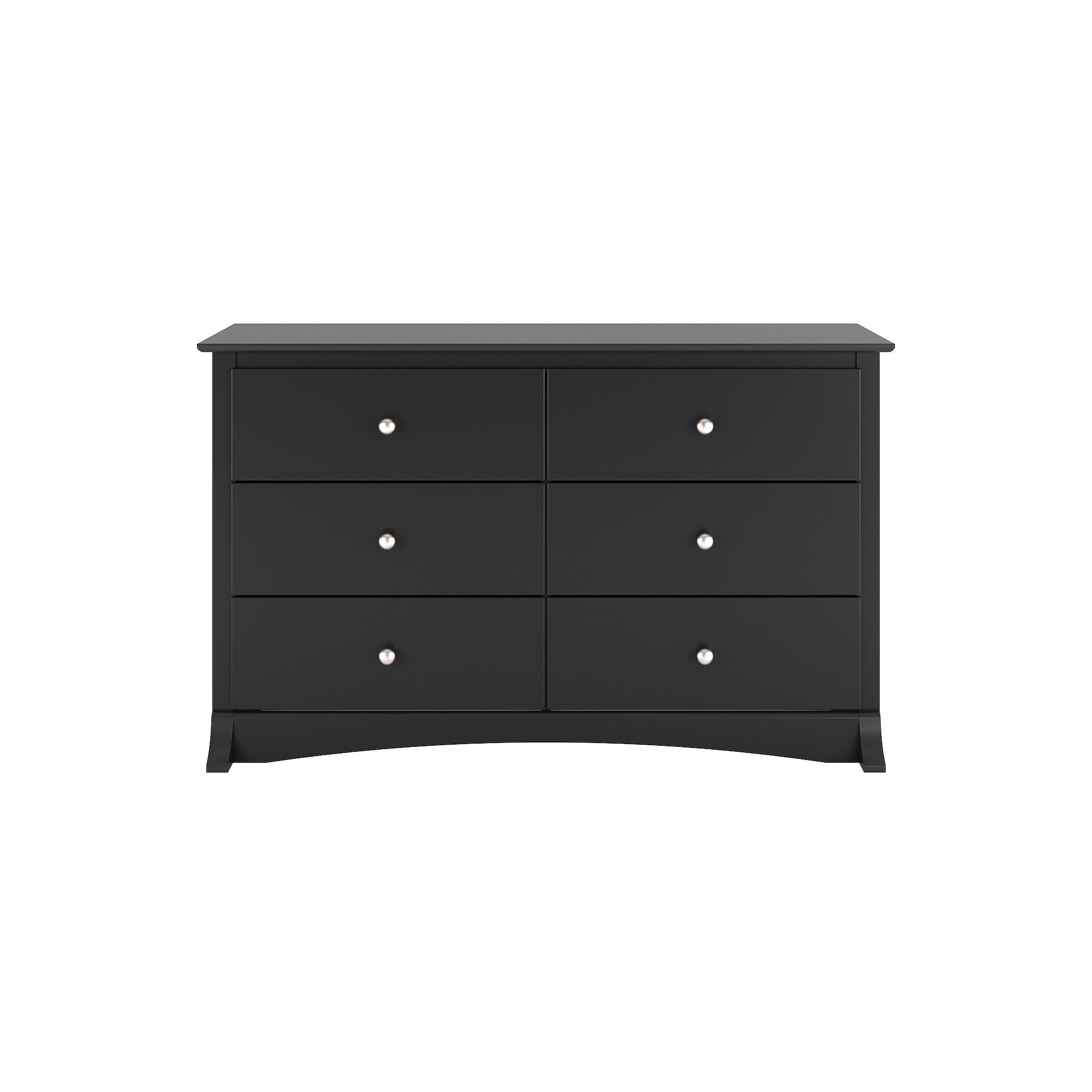 Prepac 6-Drawer Dresser, Black