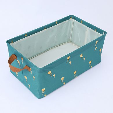 Fabric Storage Bin with Handles for Shelves Closet, 1 Pack Storage Basket for Organizing Clothes