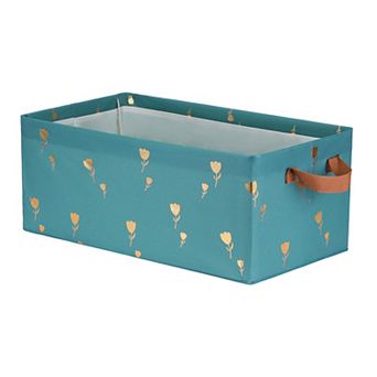 Fabric Storage Bin with Handles for Shelves Closet, 1 Pack Storage Basket for Organizing Clothes