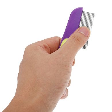 Durable Short Needle Pet Grooming Brush for Pet 6.02"x1.57"