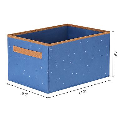 1 Pcs Collapsible Storage Cube, Fabric Storage Bin with Handles for Shelves Closet