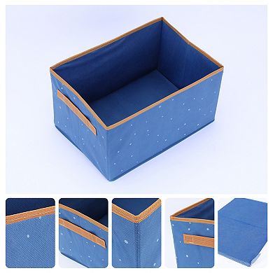 1 Pcs Collapsible Storage Cube, Fabric Storage Bin with Handles for Shelves Closet