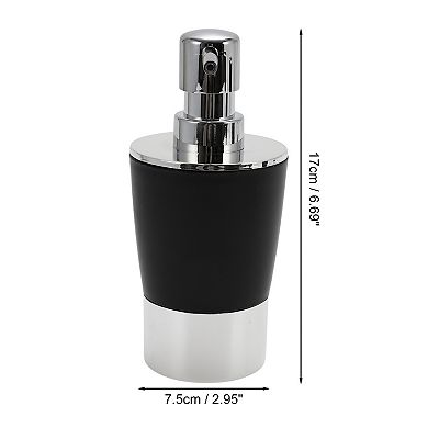 Plating Soap Pump Dispenser Set for Bathroom for Laundry Rooms 1 Set