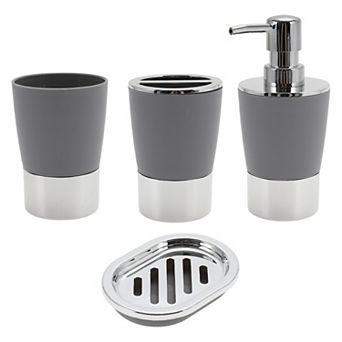 Plating Soap Pump Dispenser Set for Bathroom for Laundry Rooms 1 Set