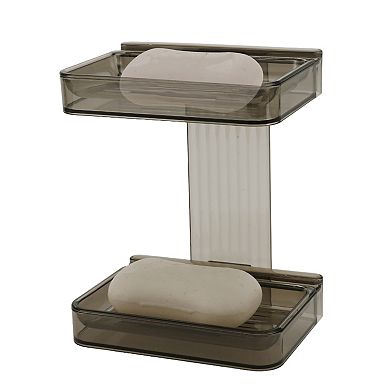 Portable Wall Mounted Soap Holder for Bathroom 5.31"x4.13"x7.09" 1Pc