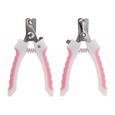 Durable Pet Nail Clippers with File for Dog for Cat 4.72"x2.76" 1 Set