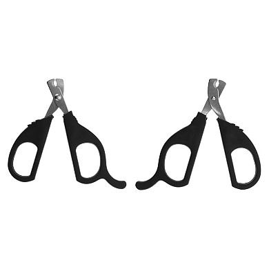 Durable Pet Nail Clippers with Tail Buckle for Dog for Cat 3.94"x2.56" 1 Pc