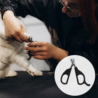 Durable Pet Nail Clippers with Tail Buckle for Dog for Cat 3.94"x2.56" 1 Pc