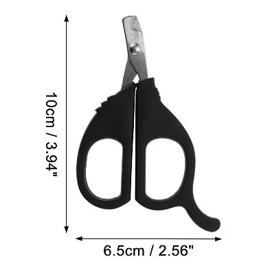 Durable Pet Nail Clippers with Tail Buckle for Dog for Cat 3.94"x2.56" 1 Pc