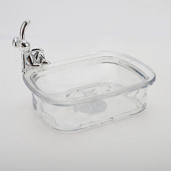 Waterproof Rabbit Pattern Soap Holder for Bathroom 5.51"x4.13"x1.65" 1 pc