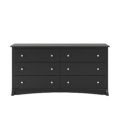 Prepac Long 6 Drawer Dresser