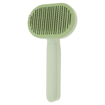 Durable Oval Pet Grooming Brush for Dog for Cat 7.28"x3.9"x1.81" 1 pc