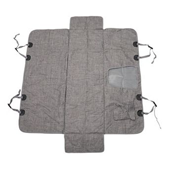 Waterproof Durable Car Seat Cover for Pet Grey 1 pc