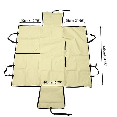 Durable Double Layer Car Seat Cover for Dog Cat 1 Pc