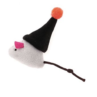 Portable Mouse Shape Cat Teaser Toys for Outdoor 1 pc