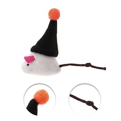 Portable Mouse Shape Cat Teaser Toys for Outdoor 1 Pc