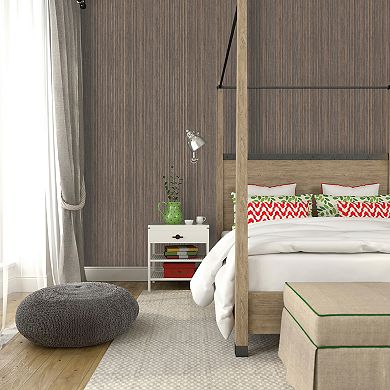 Tempaper Faux Grasscloth Textured Peel and Stick Wallpaper
