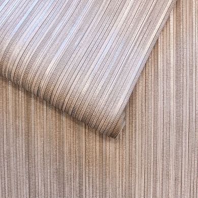 Tempaper Faux Grasscloth Textured Peel and Stick Wallpaper