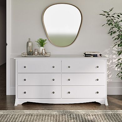 Prepac Monterey 6-Drawer Large Dresser