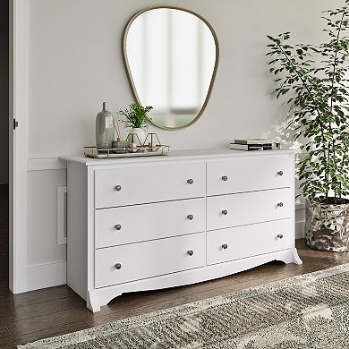 Prepac Monterey 6-Drawer Large Dresser