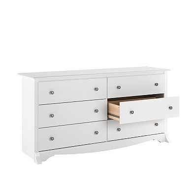 Prepac Monterey 6-Drawer Large Dresser