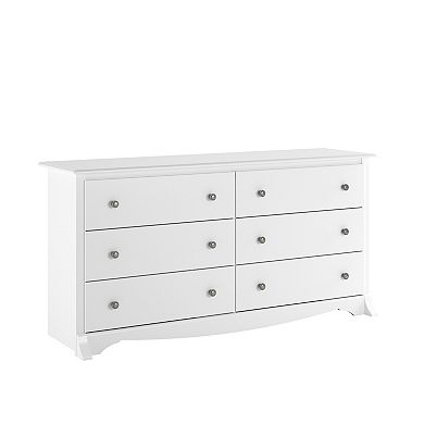 Prepac Monterey 6-Drawer Large Dresser
