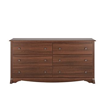 Prepac Monterey 6-Drawer Large Dresser