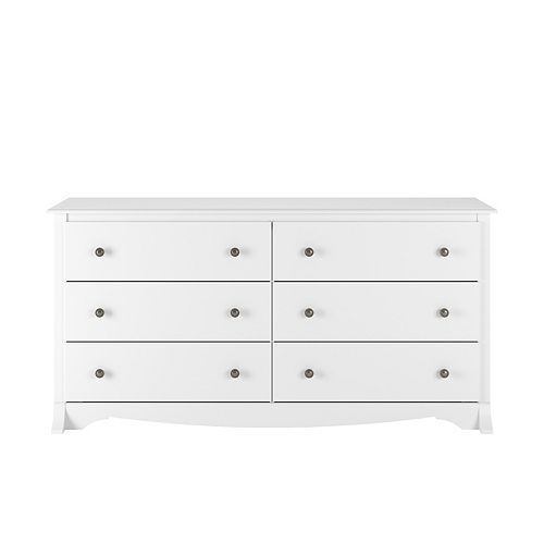 Prepac Monterey 6Drawer Large Dresser