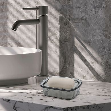 Waterproof Soap Holder for Bath 5.51"x4.13"x1.65" 1 Pc