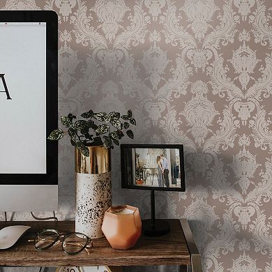 Tempaper Damsel Textured Peel and Stick Wallpaper