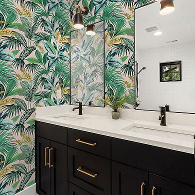 Tempaper Havana Palm Peel and Stick Wallpaper