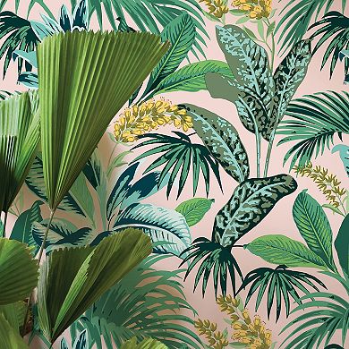 Tempaper Havana Palm Peel and Stick Wallpaper