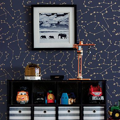Tempaper Constellations by Novogratz Peel and Stick Wallpaper