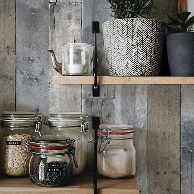 Tempaper Repurposed Wood Peel and Stick Wallpaper