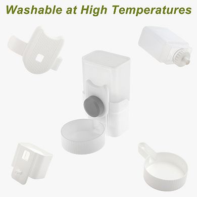 Rabbit Water Bottle, 35oz Large Capacity, Hanging Automatic Food Dispenser, for Small Animals