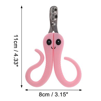 Durable Pet Nail Clippers for Dog for Cat 4.33"x3.15" 1 Pc