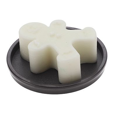 Waterproof Round Soap Holder for Bathroom 0.43"x3.58" 1 Pc