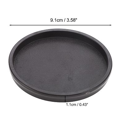 Waterproof Round Soap Holder for Bathroom 0.43"x3.58" 1 Pc