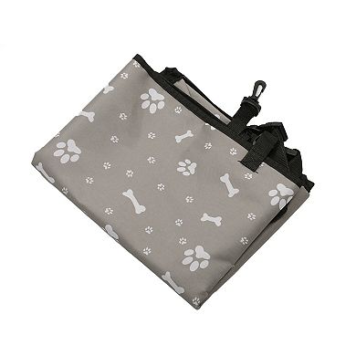 Waterproof Car Seat Cover for Dog Cat Paw Prints 1 Pc