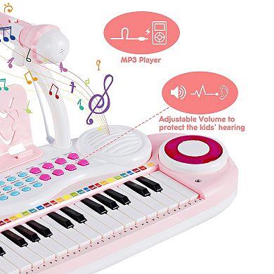 37-key Kids Electronic Piano Keyboard Playset