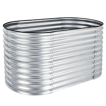 Raised Garden Bed With Open Base